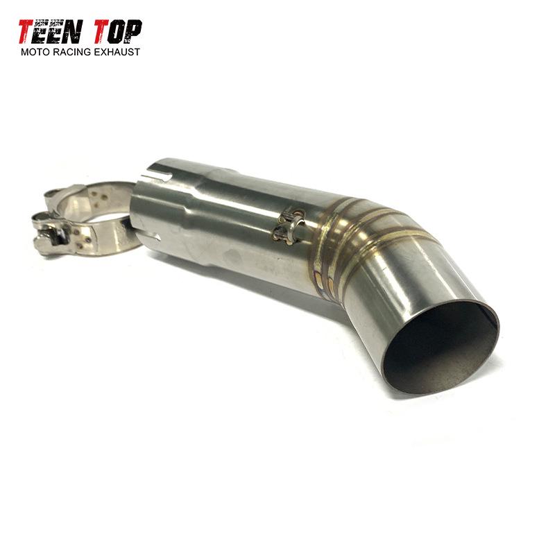 Tubo di collegamento centrale di scarico in acciaio inossidabile per motocicletta Yamaha FZ8/FZ8N/FZ800
