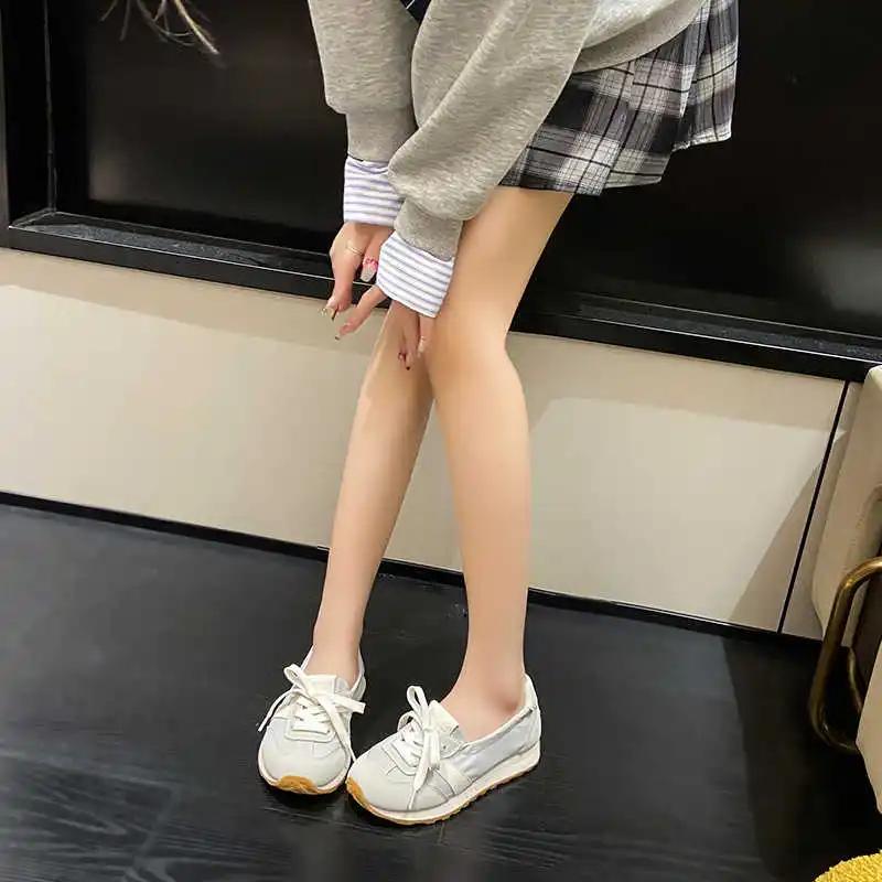 Fashion Big Sole Plateforme Black White Sneakers Sport Shoes For Women Green Women's Tennis Vintage Famous Brand Luxury Daily