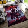 Naruto Character Customize Your Name Floor Mat Suitable for Kitchen Game Room Foyer Entryway Anti-slip Rug Anime Office Decor