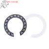 (YOUU06)IRIN 94mm 104mm Hard PVC Guitar Circle Sound Hole Rosette Inlay Decal Sticker for Acoustic Guitars Decal Parts Accessory