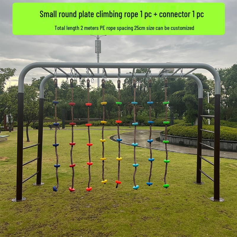 Children's Indoor/Outdoor Climbing and Swing Training Set with Rope Ladder