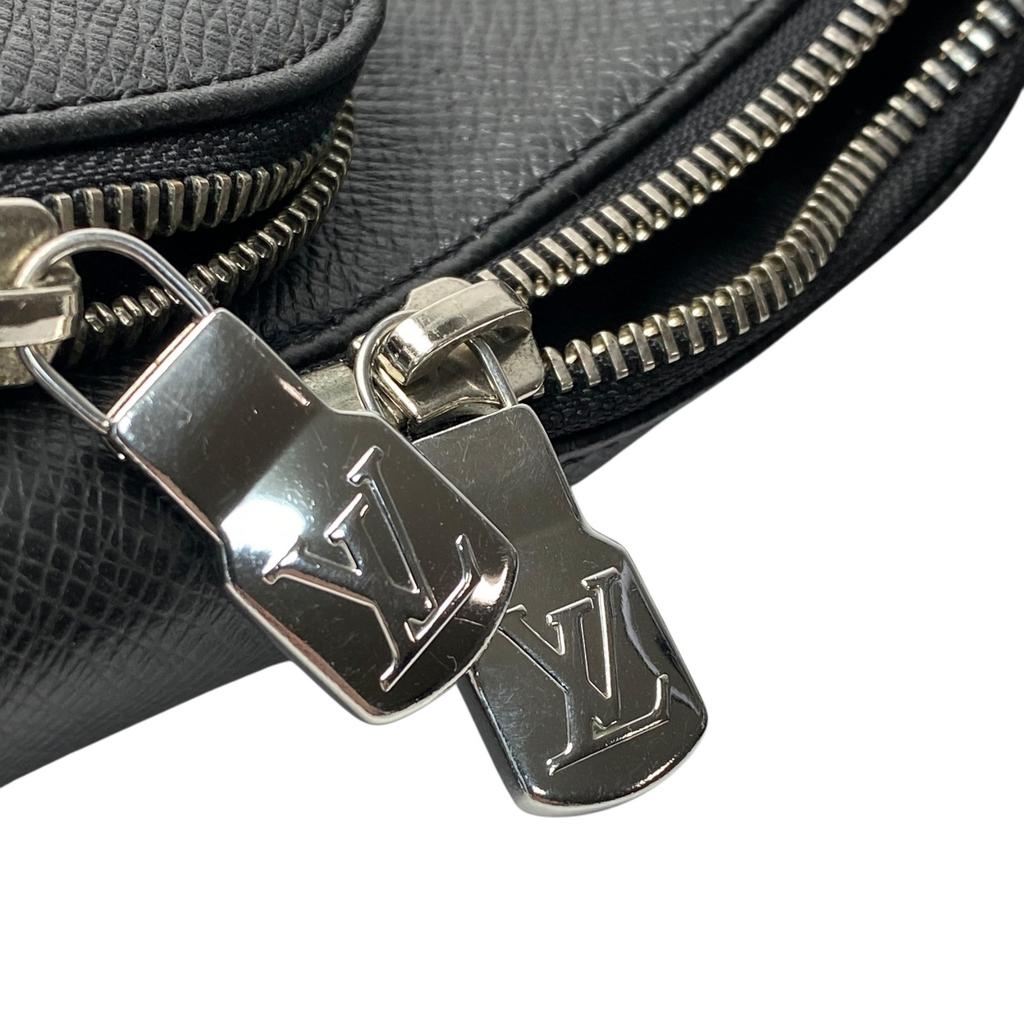 Used LOUIS VUITTONbody Bag Black PVC Mens