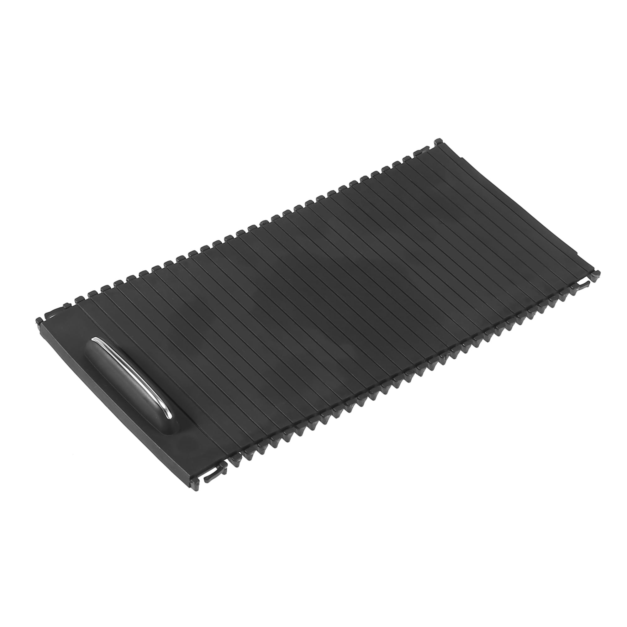 

ACROPIX Крышка-ролет для центральной консоли автомобиля, раздвижная шторка-молния, черная, совместимая с Mercedes Benz C-класса W204 S204 E-класса W212 S212 No.A