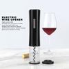 Foil Cutter Automatic Bottle Opener ABS Electric Corkscrew Fast Electric Wine Opener  Outdoor