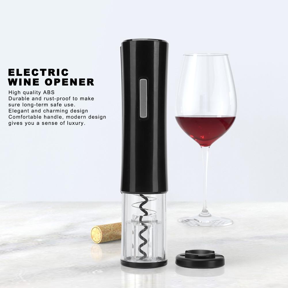 Foil Cutter Automatic Bottle Opener ABS Electric Corkscrew Fast Electric Wine Opener Outdoor