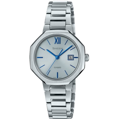 Casio Sheen Solar Watch SHS-4529D-7AJF Women's Silver