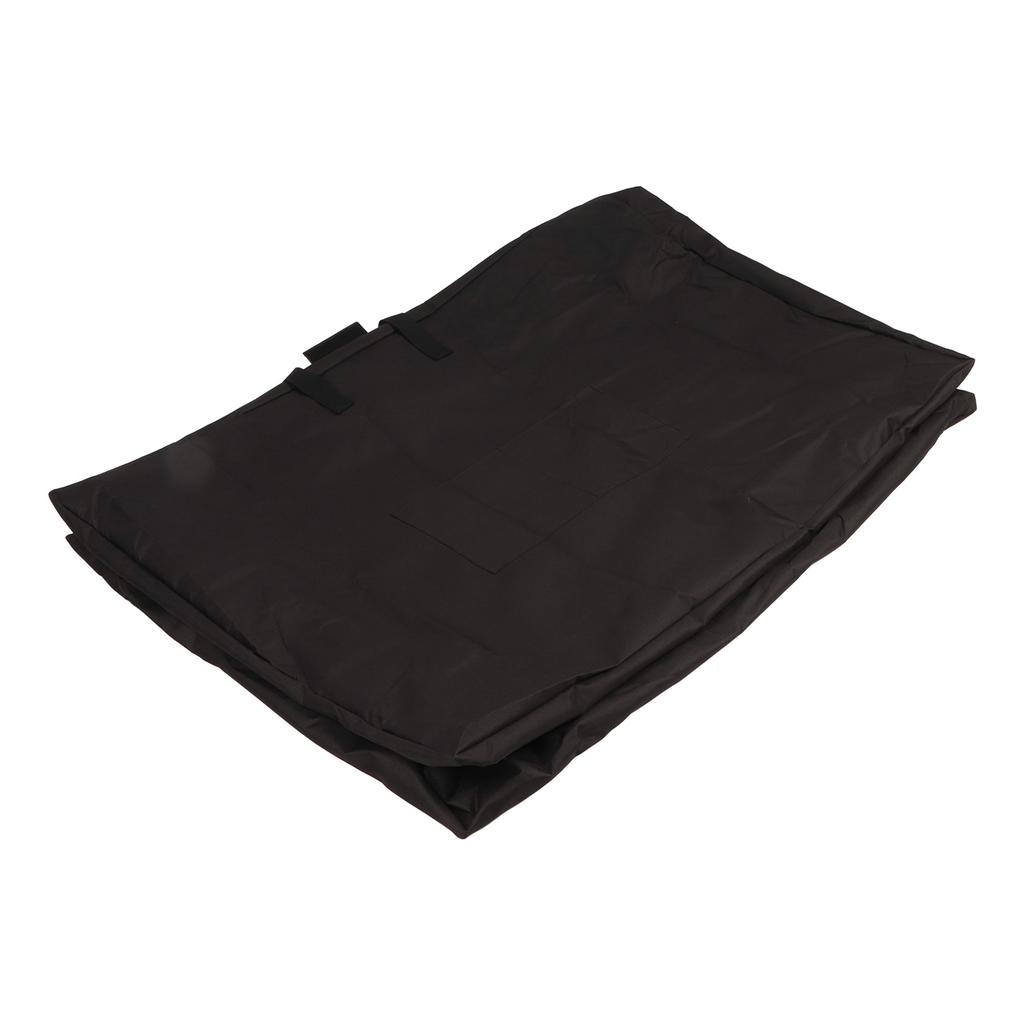 Waterproof Rollator Travel Bag Black Portable Storage Carry Bag for Folding Walker Compact Wheelchair