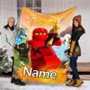 Personalized Custom Name Blanket - Lego Ninjago Print Design,Blanket for Sofa,Bed,Travel,Camping - Soft and Warm, Great Gift