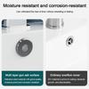 Useful Stainless Steel Sink Overflow Covers Round Replacement Sink Hole Cover Trim Ring Cap Kitchen Bathroom Supplies