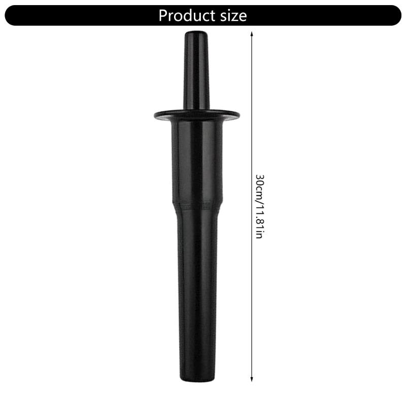 Professional 30cm Blending Wand Mixer Attachment Blender Accessories Replacement Part PP Texture Suitable for Kitchens
