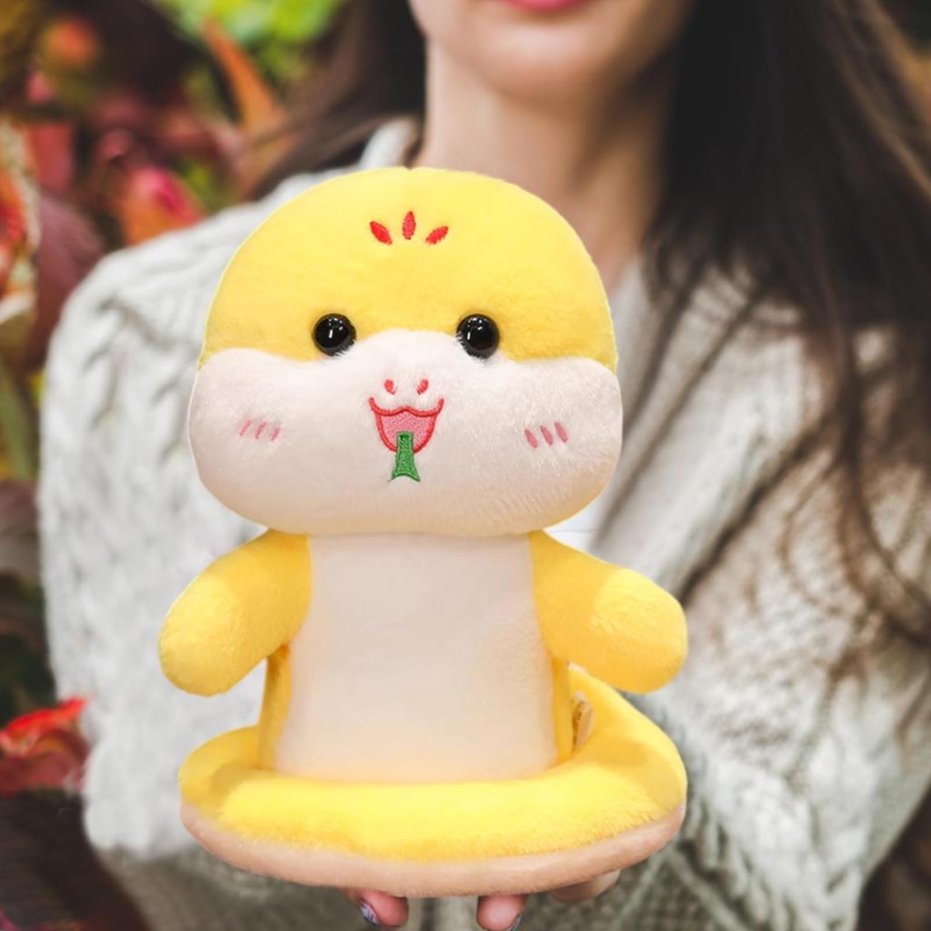 Cute Snake Plush Toy, Snake Stuffed Animal, Snake Toy, Snake Plush Toy, Animal Snake Plush Toy, Snake Toy, Body Pillow, Zodiac Year of the Snake