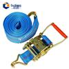 Truck Cargo Tie-Down Strap with Tensioner
