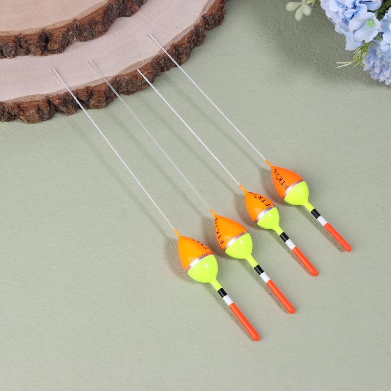 Carp Fishing Made Easy: 5Pcs Floats with 1g-4g Barguzinsky Fir Vertical Buoy, Suitable for 18-22.5cm Fish Float.