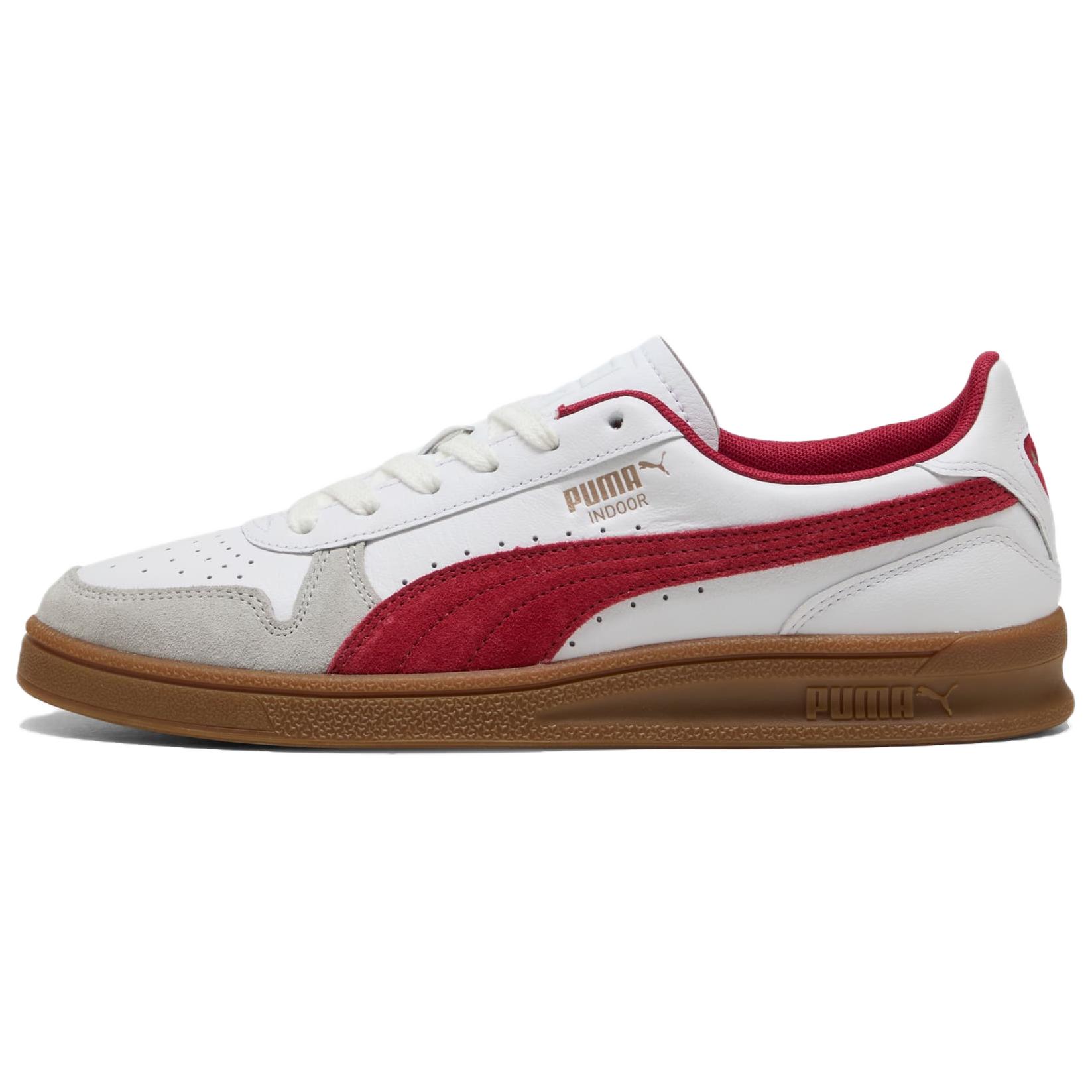 

Puma Indoor OG White Dark Crimson Gum Unisex Sneakers 401360-03 47