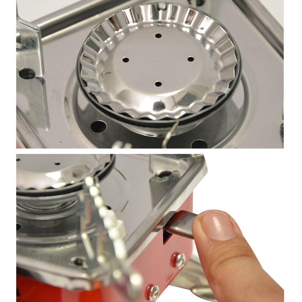 Professional Mini Camping Stove Folding Outdoor Gas Stove Portable Picnic Split Cooker for Burner