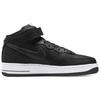 Nike X Stussy Air Force 1 Mid Piel de Serpiente Negra DJ7840-001