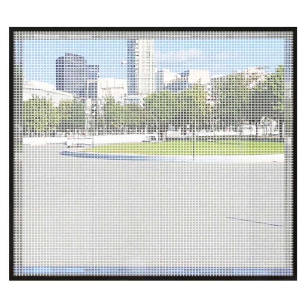 Nano Anti-Mosquito Breathable Window Screen with Easy No-Punch Installation