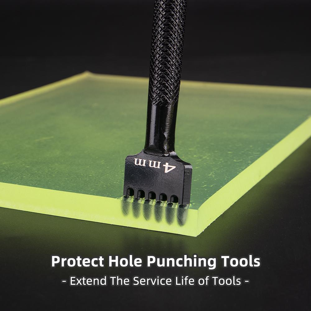 1pcs Premium Green Protecting Mat, Durable Thickness 0.8cm Pad, Ideal for Punching & Stamping & Embossing & Cutting Rubber Board