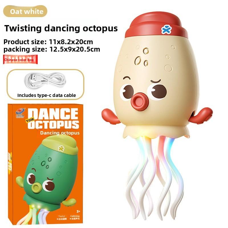 Octopus Electric Dancing Toy With Led Lights Music Smart Toys Interactive Gift