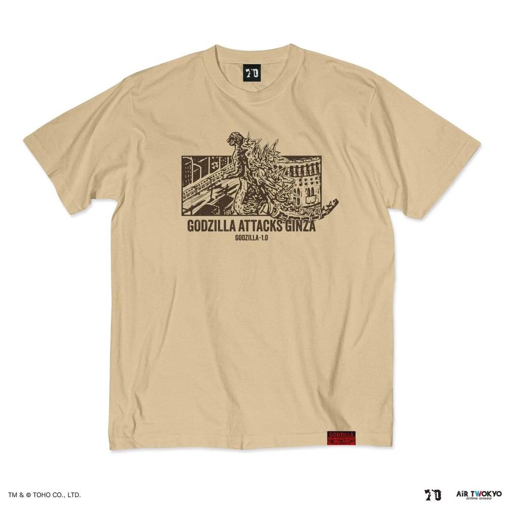 Godzilla 70th Anniversary Godzilla 10 Scene TShirt Ginza Attack Japan New M
