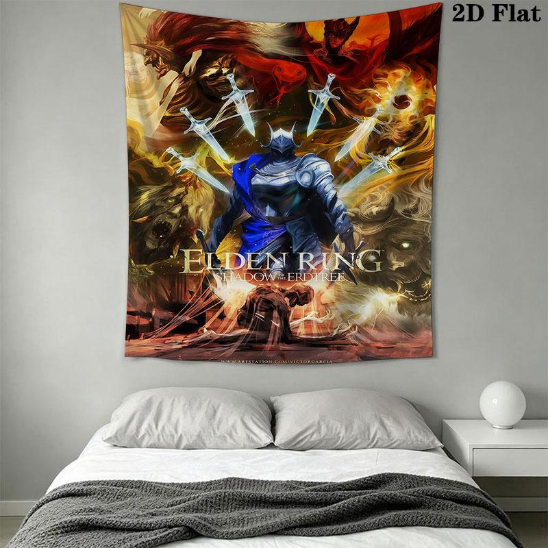 Souls series Wall Hanging Printed Fabric Blanket Decorative Tapestries for Bedroom Living Room Home Decor