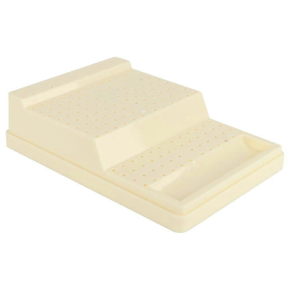 168 Holes Dental Drill Bit Holder Dental Bur Stand Organizer Container Dental Accessory