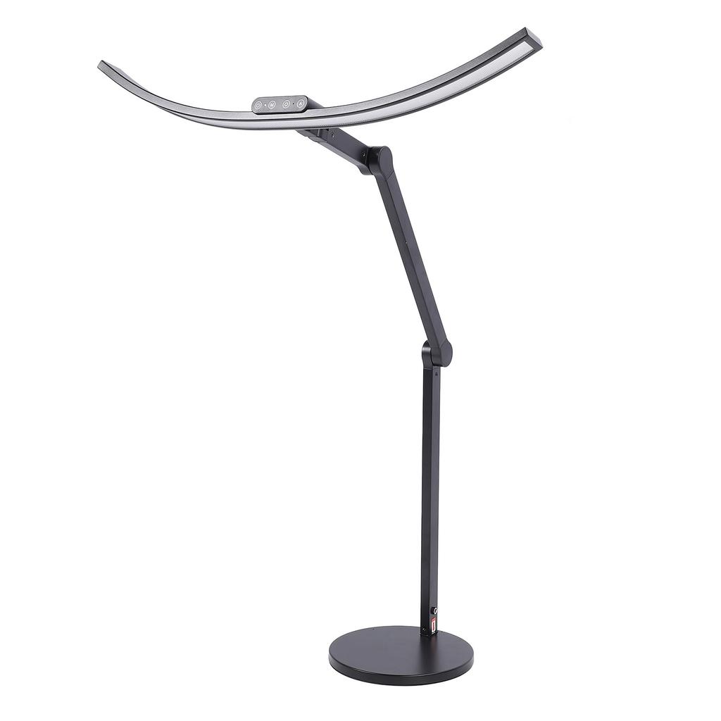 Reading Table Light Adjustable Angle 3000-6500K Adaptive Dimming Desk Lamp for Learning Drawing and