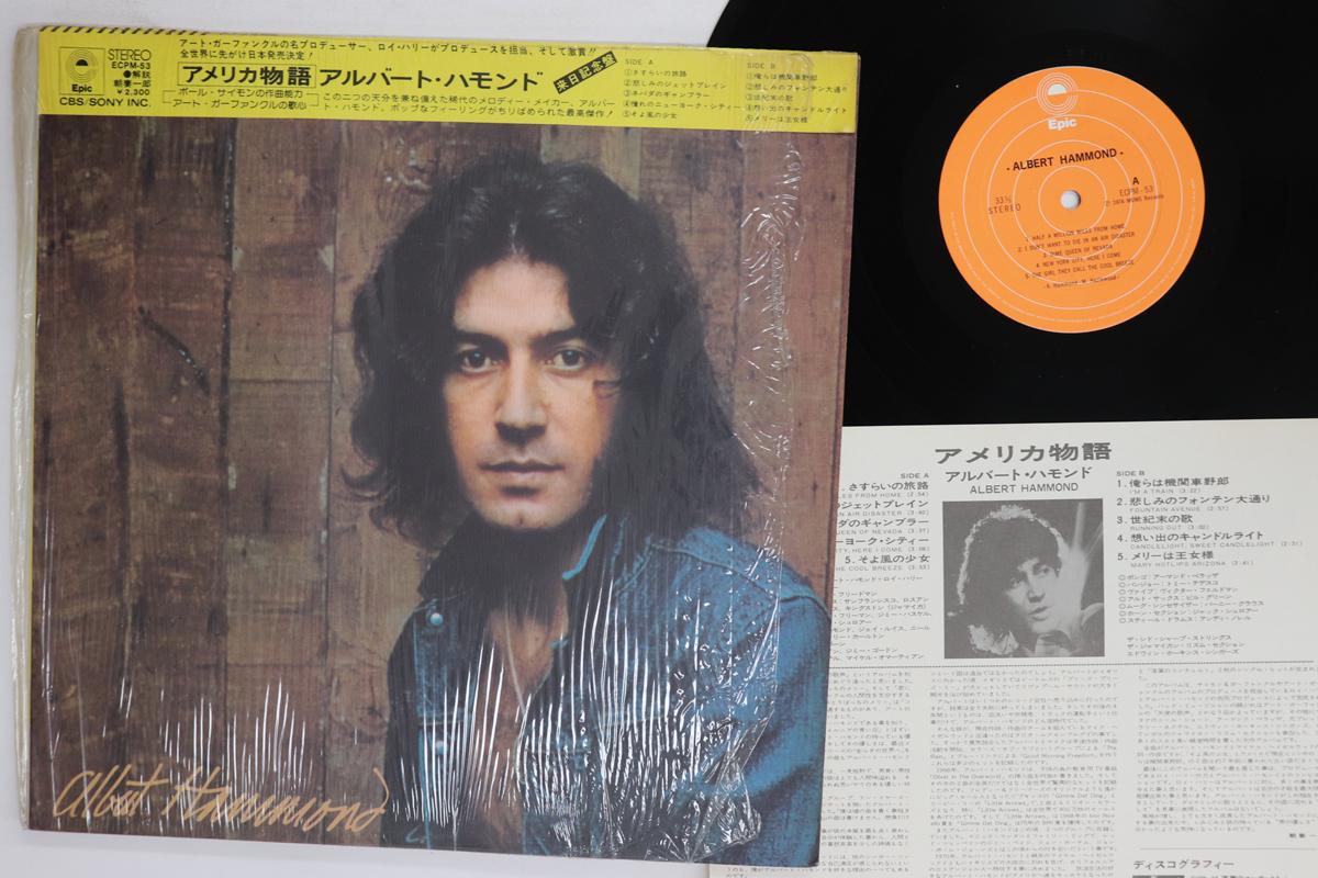 Виниловая пластинка ALBERT HAMMOND Albert Hammond ECPM53 EPIC 1974 Япония Obi Рок Б/у