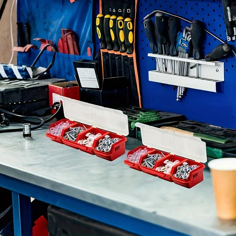 Multi-Compartment Organizer Box For Screws And Small Parts Durable Hardware And Jewelry multi-purpose Storage Case