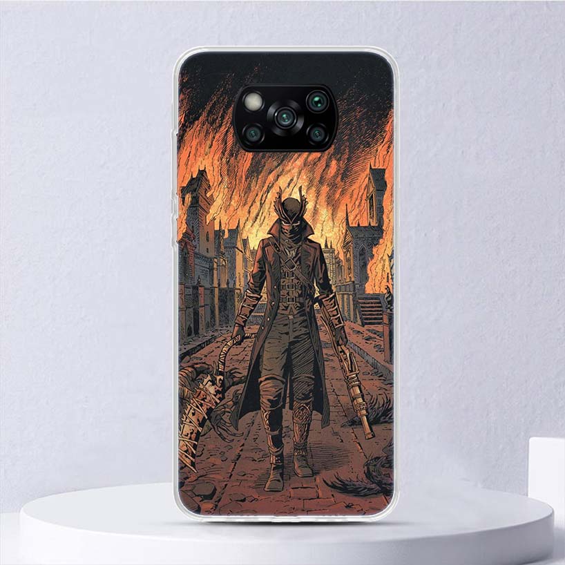 Bloodborne Game Soft Case For Xiaomi Poco X7 X6 X5 X4 X3 Nfc F7 Ultra F6 F5 Pro Phone Cover F4 Gt F3 M5S M4 M3 M5 M6 Coque