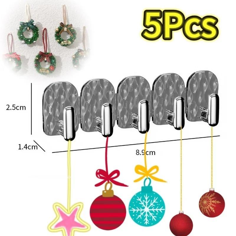 5-20pcs Multi Row Mini Hook Necklace Storage Rack Jewelry Display Rack Hanging Necklace Racks Hanging Necklace Wall Hangings