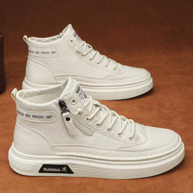 

YRZL Mens Outdoor Boots High Top Hiking Shoes Anti Slip Thick Sole Lightweight Comfortable Hiking Boots Casual Sneakers Shoes 43 чёрный