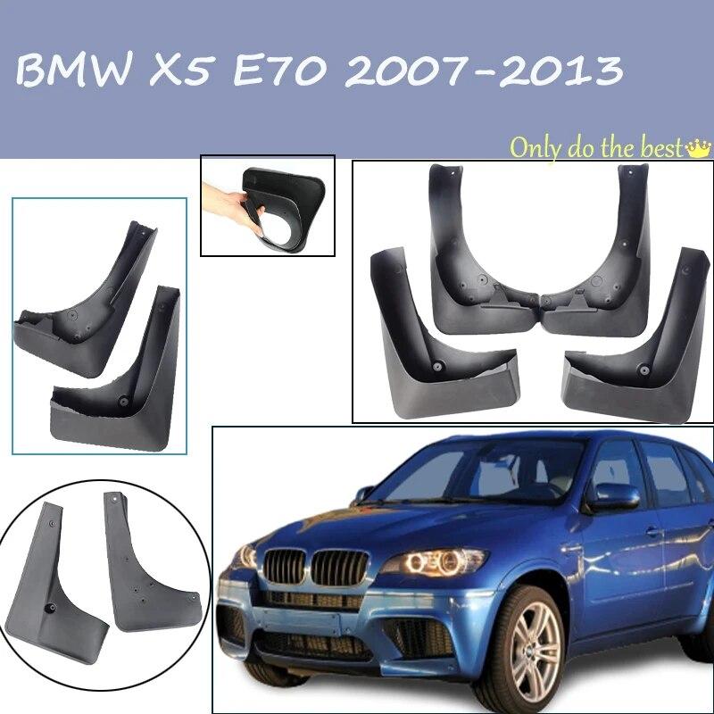 Pro BMW X5 E70 E53 G05 F15 Lapačky proti postříkání Pro BMW X5 Sport Autodoplňky Blatníky Lapačky přední zadní blatník2000-