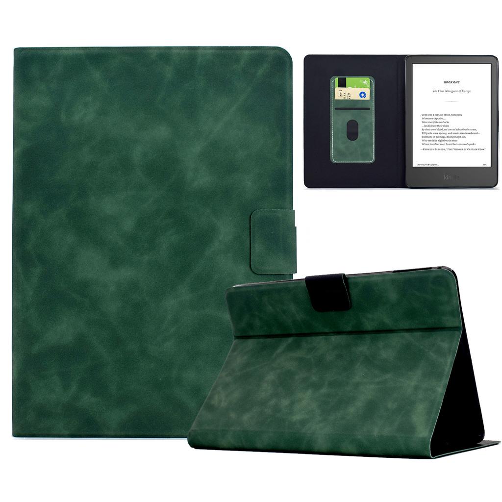 For Amazon Kindle 11th (2024)/6" (2022) Case PU Leather Tablet Cover with Card Slots