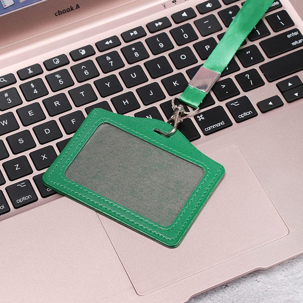 New Badge Case Office Supplies Protective Shell Card Sleeve Bus ID Holders Name Card Holders