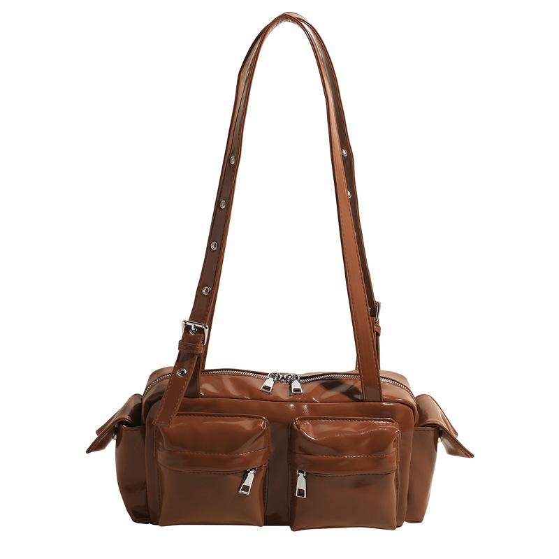 Bag women's large-capacity new spring and summer fashion high-end single shoulder underarm bag commuter baguette bag