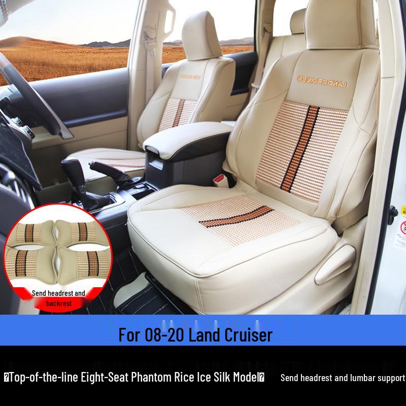 08-20 Land Cruiser Seat Covers: All-Season Full Coverage Interior Upgrade