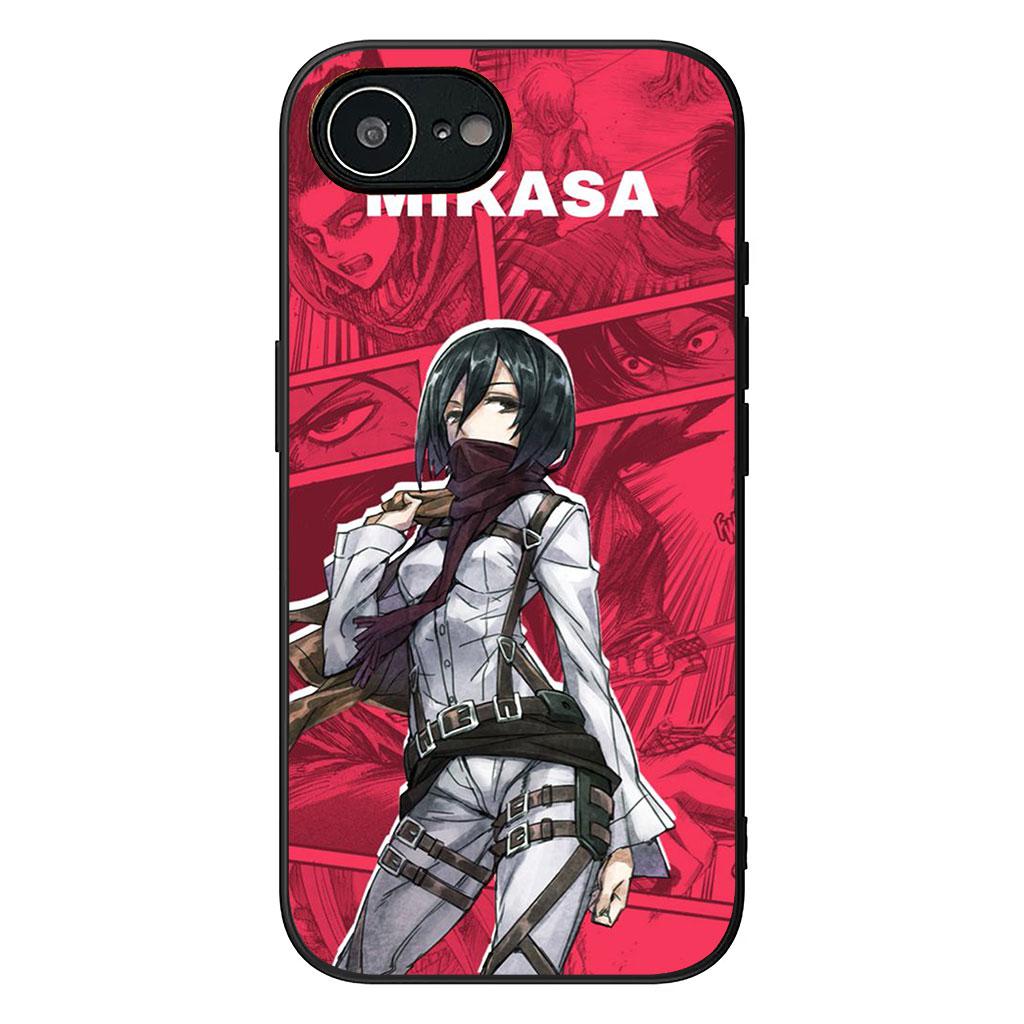 Attack Jaeger on titan Eren Anime Levi Case for Samsung Galaxy A36 A17 A26 A07 A35 A54 A53 A13 A33 A34 S8 S9 S20 S21 FE S10 Plus