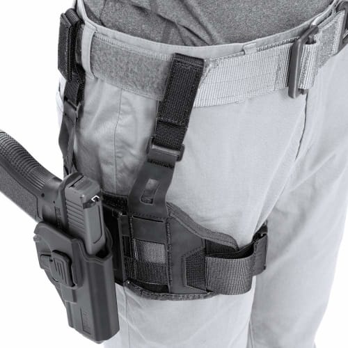 LayLax compact leg panel BK mall compatible magazine pouch holster compatible
