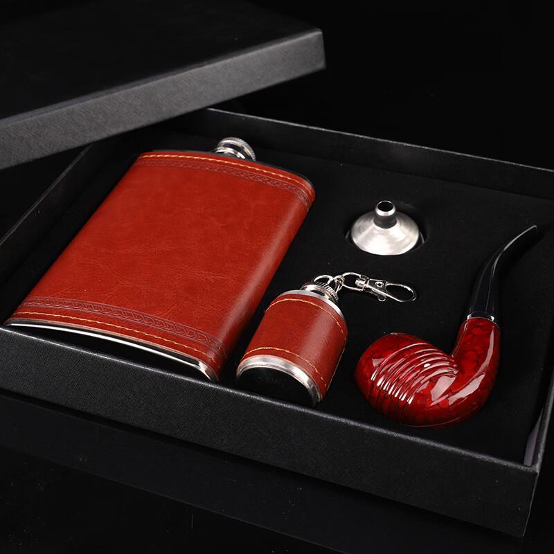 

Men s Stainless Steel Hip Flask Set