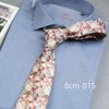 Vintage Casual Floral Print 8Cm Wide Version Hand Tie Daily Suit Accessories