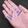 2pcs Silicone Car Door Corner Protector Anti-Collision Scratch Emblem for VW Golf Amarok T5 Phaeton ID3 Tiguan T-Cross GTI zj3