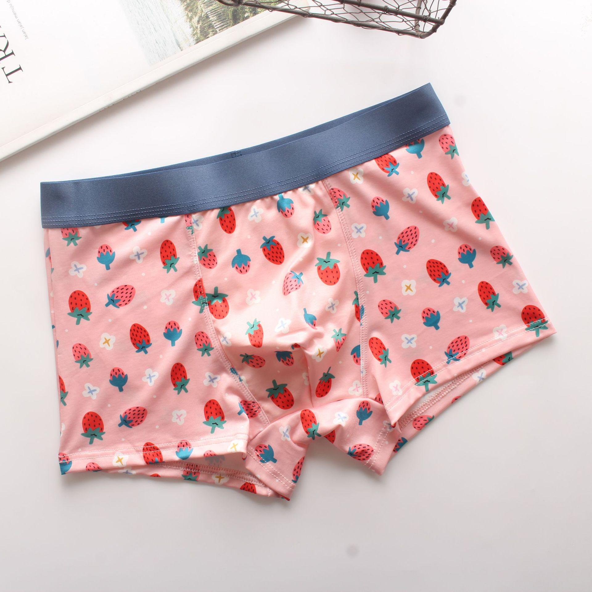 

Мужские модные боксеры-брифы со средней посадкой и принтом - новая коллекция Осень/Зима. XL