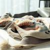 WTEMPO Bohemian Style Office Tassel Knitted Blankets Leg-covering Blankets Full-body Shawls Dormitory Nap Small Blankets Home Bed Blankets