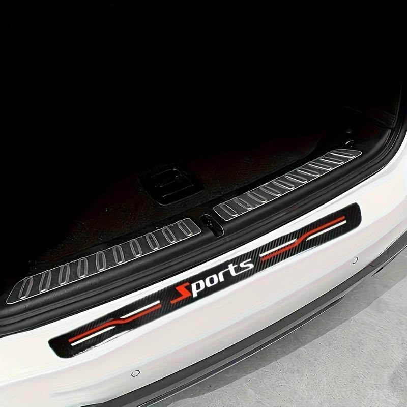 9PCS Car Door Sills Guards Stickers Film Anti Scratch Carbon Fiber Protector Scuff Pedal Cover Auto Accessories
