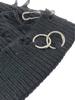 Unisex Distressed Knit Beanie - Trendy Autumn/Winter Fashion Hat
