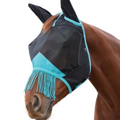 Weatherbeeta Comfitec Deluxe Tassel Fine Mesh Horse Fly Mask With Ears