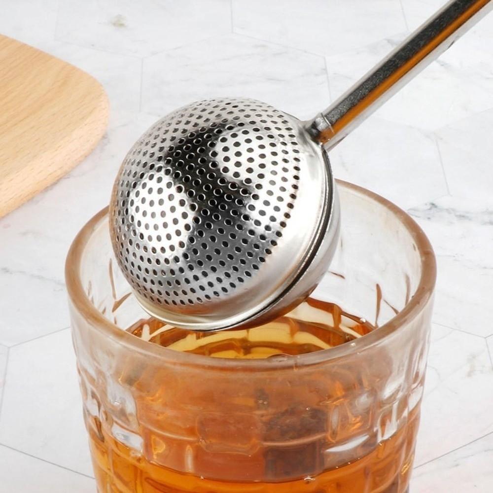 304 Stainless Steel Tea Infuser Multi-Purpose Flour Sieve Creative Tea Strainer Home Kitchen