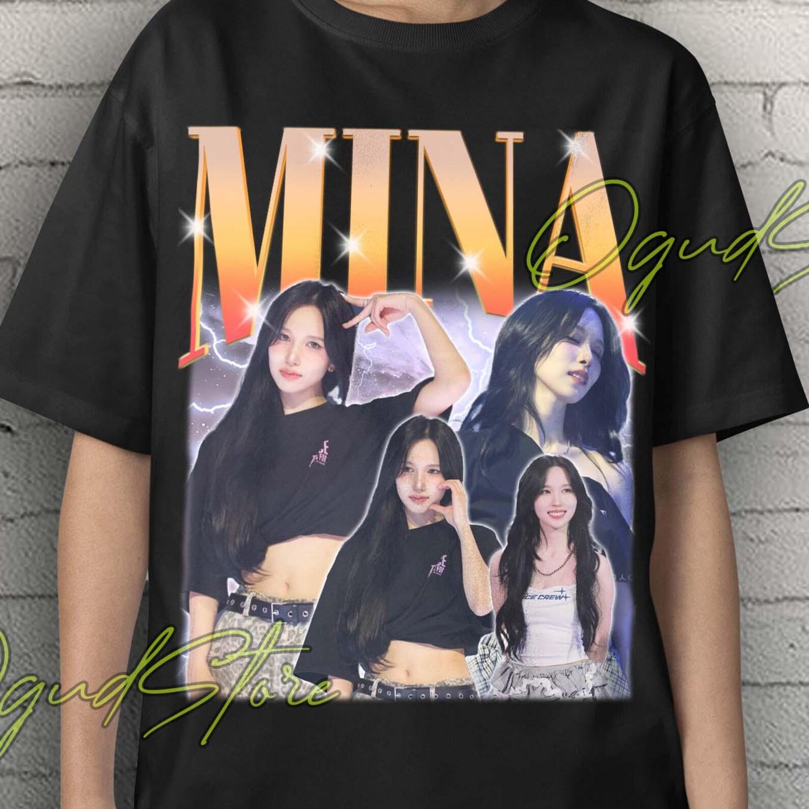MINA Twice Unisex T-Shirt: Kpop Idol Music Merch S