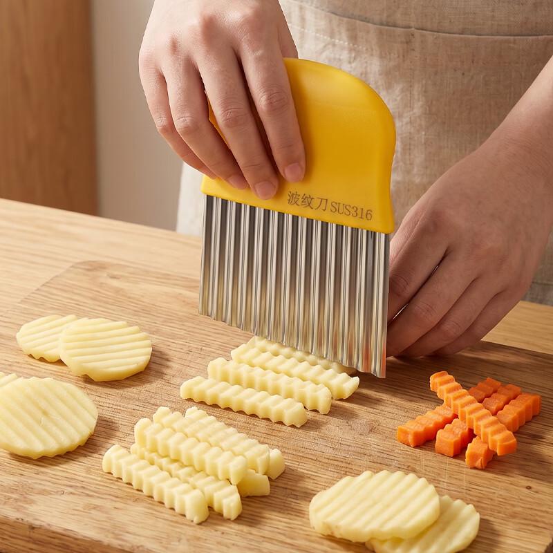 KATEI STORY 316 Stainless Steel Wavy Cutter